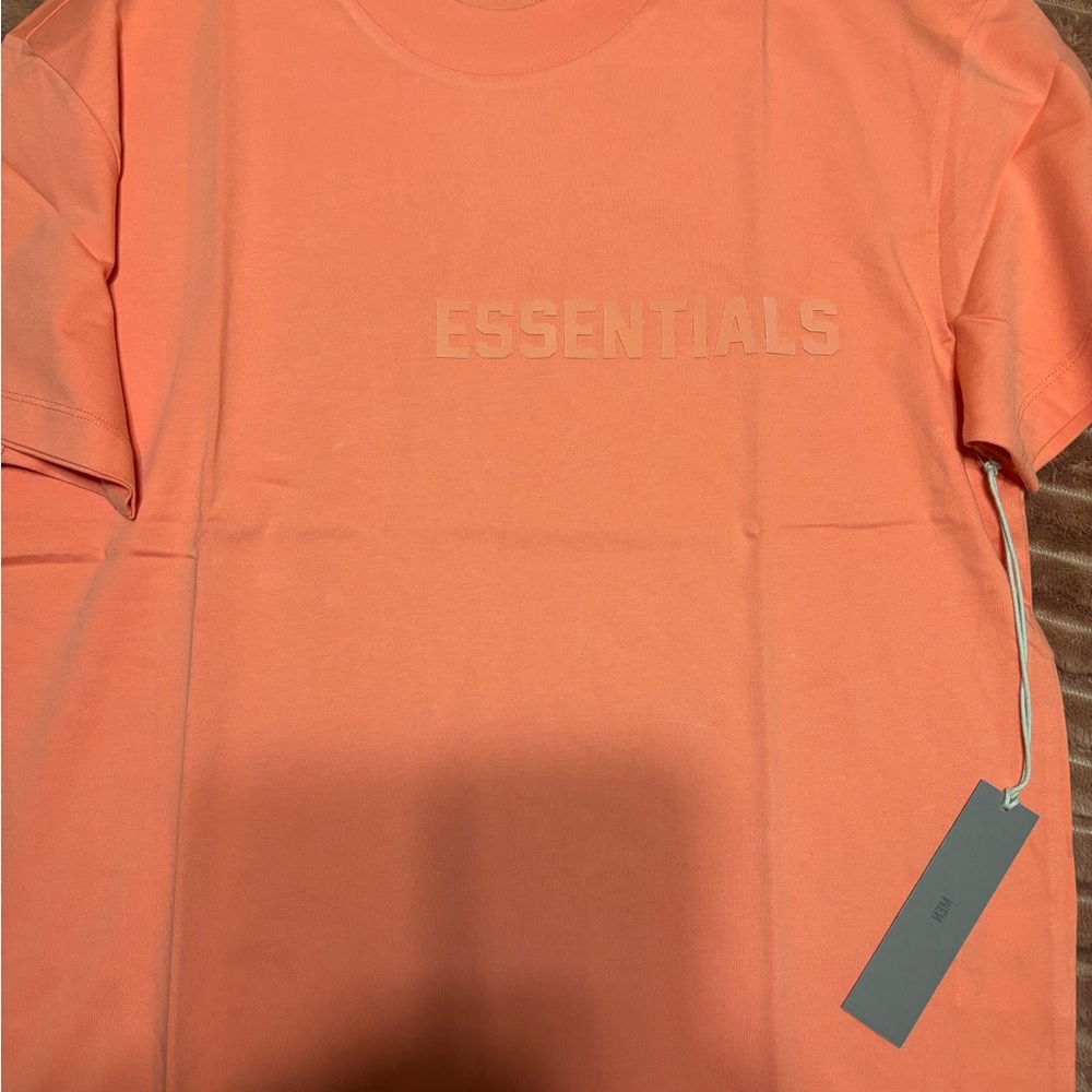 Essentials Coral Short Sleeve Tee